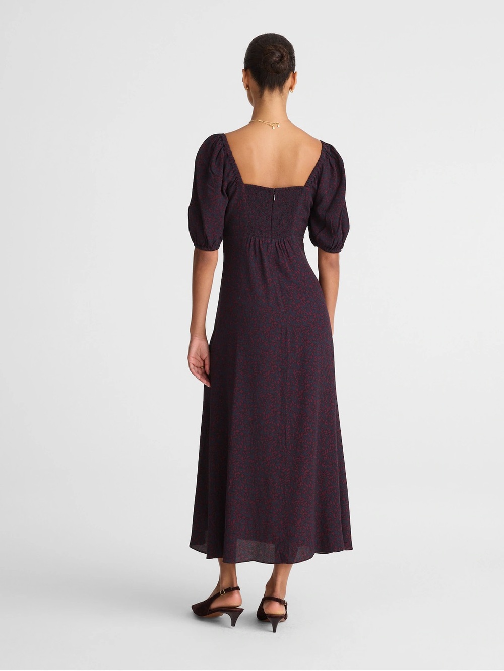 Madewell Dress Sweetheart Slit Midi Women’s size 4 NEW - Picture 2 of 11